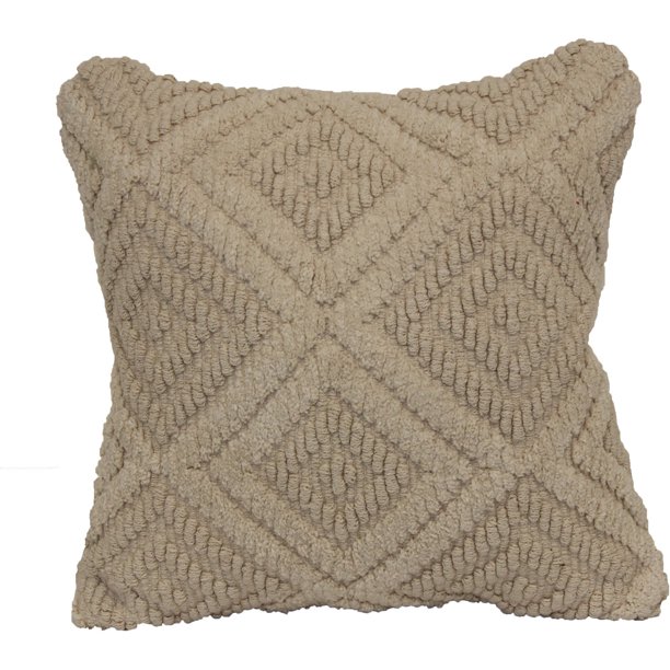 Better Homes and Gardens Decorative Pillow with Natural Diamonds