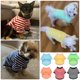 thumbnail image 4 of Camiseta para perros Geyoga a rayas de algodón transpirable para perros pequeños, 4 of 6