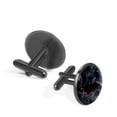 thumbnail image 2 of Bat Sophisticated Stainless Steel Men's Cufflinks Set for Formal Attire, Made of Stainless Steel, Ideal for Business Meetings and Weddings, 2 of 6