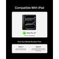 thumbnail image 2 of Belkin Pro Keyboard Case w/Magnetic Stand, Backlit Bluetooth Keyboard, Multi-Gesture Controls, Magnetic Apple Pencil Storage Compatibility, & Multimedia Keys for iPad Pro 13" (M4) - Black, 2 of 8