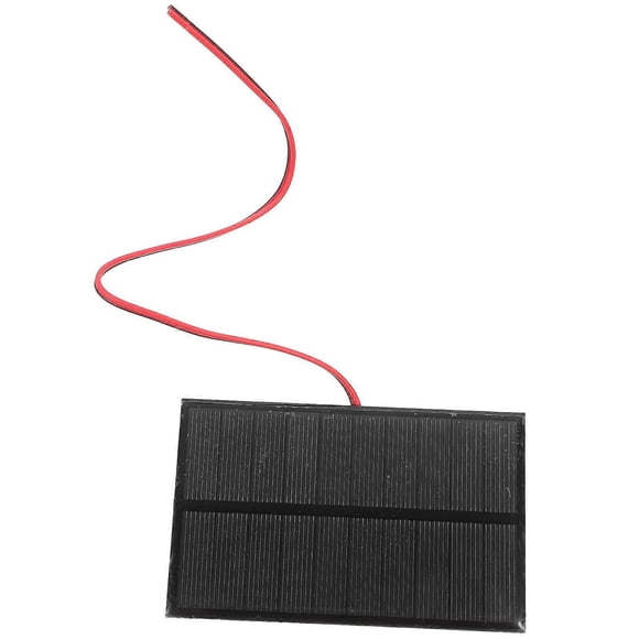 Portable Solar Charger 18V Power Panel for Mountaineering Smartphones Black 1 Set