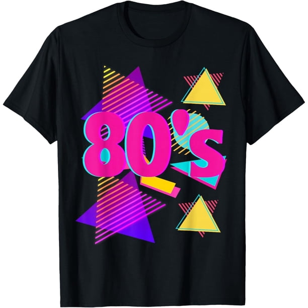 Retro 80 Gráficos de fiesta para disfraz