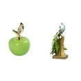 thumbnail image 1 of Estatua,Escultura de fruta artificial,estatua y artesanía,Figura de escritorio,Estante de estatua de pavo real para escritorio,decoración del hogar,Figura decorativa creativa para la oficina, 1 of 8