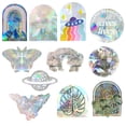 thumbnail image 1 of Pegatinas Reflectantes Calcomanías Para Puertas Y Ventanas Pegatinas Impermeables Coloridas Para Superficies Lisas Serendint VI011447-00, 1 of 6