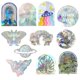 thumbnail image 1 of Pegatinas Reflectantes Calcomanías Para Puertas Y Ventanas Pegatinas Impermeables Coloridas Para Superficies Lisas Guardurnaity VI011447-00, 1 of 6