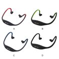 thumbnail image 2 of Injueey Auriculares colgantes en la oreja In-ear Deportes inalámbricos Ciclismo Auriculares para correr Auriculares con tarjeta TF para exteriores Cables de audio/vídeo Rojo, 2 of 6