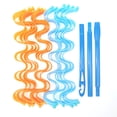 thumbnail image 1 of Kit de 12 piezas para peinar cabello ondulado, rizador mágico de agua, rizador en espiral sin calor., 1 of 5
