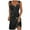 Blackness, variant on gakvbuo summer Tank dresses for women 2024 Sleeveless Mini Dress Sundresses Women's Geometric Printed Elegant Camisole Round Neck Dress