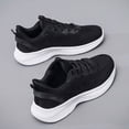 thumbnail image 4 of Men's Summer Fashion Comfortable Casual Sneakers, Mesh Breathable Lightweight Running Shoes Outdoor Hiking Breathable Casual Sneakers, 4 of 5