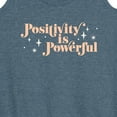 thumbnail image 3 of Instant Message - Positivity Is Powerful - Women's Racerback Tank Top, 3 of 6