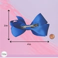 thumbnail image 5 of 4 Inch Grosgrain Hair Bow for Girls, 5 of 5