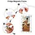 thumbnail image 3 of Uxcell 5 Pcs Marco Magnético de Acrílico para Refrigerador 2.4 x 3.5 Pulgadas Cuadrado Ondulado, 3 of 6