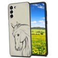 thumbnail image 1 of Compatible with Samsung Galaxy S21 Phone Case, Horse-0923883 Case Silicone Protective for Teen Girl Boy Case for Samsung Galaxy S21, 1 of 1