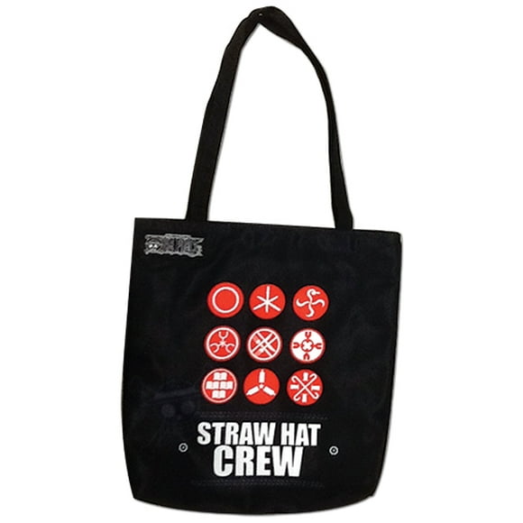 Tote Bag - One Piece - Hanko Stamps Straw Hat Crew New Licensed ge82291