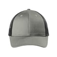 thumbnail image 1 of Top Headwear Low-Profile Snapback Trucker Cap - Heather Grey/Black, 1 of 2