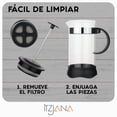 thumbnail image 4 of Cafetera Prensa Francesa De Vidrio 350 Ml Para Café O Té Itzjana, 4 of 7