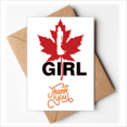 thumbnail image 1 of Maple Portrait Girl Art Deco Fashion Thank You Cards Envelopes Blank Note, 1 of 3