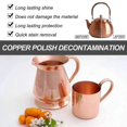 thumbnail image 4 of Jaysuing Copper Ware Copper Cleaner Copper Pot Copper Ware Oxide Removal Brass Red Copper Rust Removal Brightener - 100ml, 4 of 4