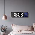 thumbnail image 5 of Large Digital LED Clock Home Electronic Alarm Clock Large Screen Plug in Clock Wall Mounted, 5 of 8