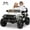 White, variant on Eastvita 24V 2-Seater Ride-On Truck, Remote, 2x200W Motor, Safety Belt, LED, Green