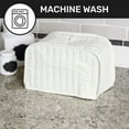 thumbnail image 4 of RITZ Two-Slice Toaster Kitchen Appliance Cover (APPLIANCE NOT INCLUDED), Natural, 4 of 5