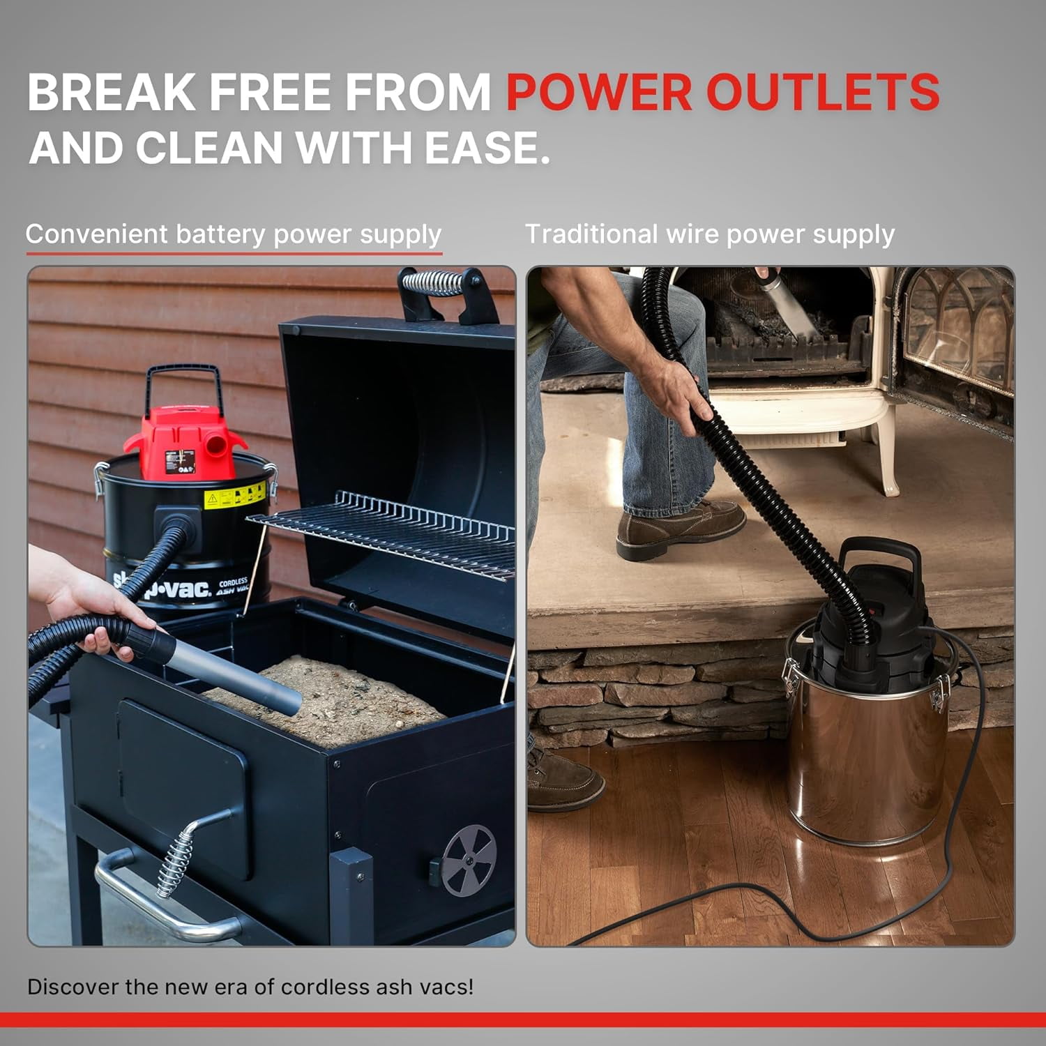 Shop-Vac 20V Cordless 5 Gallon Ash Vacuum