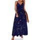 thumbnail image 1 of Vestido sin mangas con mapa estelar de astronomía y cielo nocturno para mujer, mono de verano, falda para mujer, 1 of 7