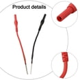 thumbnail image 2 of 2PC Silicone Flexible Spoon Back Probe for 4mm Banana Leads, 2 of 8