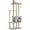Gray, variant on PINDEE Large Cat Tree, 53 Inches Modern Wooden Cat Tower for Indoor Cats, Multi-Level Cat Condos with Long Scratching Posts and Natural Wood Posts，Gray