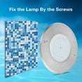 thumbnail image 5 of Fichiouy Waterproof Stainless Steel Pool Lights Color-Change LED Lights Without Remote, 5 of 9
