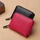 thumbnail image 3 of Cartera de cuero genuino CHAO RFID Tarjetero rosa 12 ranuras para tarjetas, 3 of 4