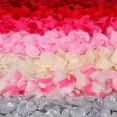 thumbnail image 5 of 2000/100 piezas de pétalos de rosa artificiales de imitación de colores, pétalos de rosa de seda para el día de San Valentín, bodas, fiestas, decoración romántica, 5 of 5
