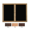 thumbnail image 1 of Aarco Products ODC3648 36 in. H Enclosed Changeable Letter Board Oak Frame, 1 of 1