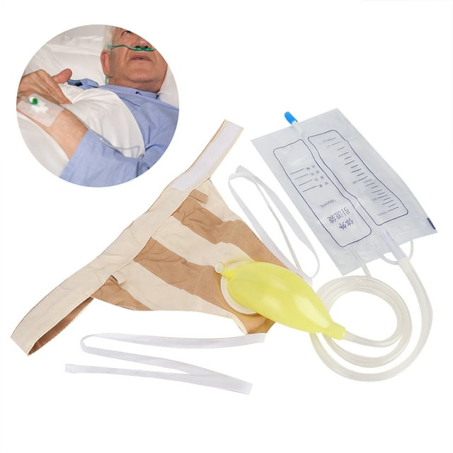 Garosa Night Bags, Portable Catheter Night Bag, Continent People With Mobility Disorders For Urine Collector And Prevent Side Leakage