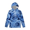 thumbnail image 3 of Sudadera con capucha con estampado 3D de flores rosas retro para hombre y mujer, jersey con estampado floral estilo Harajuku, ropa de calle informal, sudaderas con capucha, 3 of 5