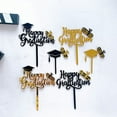 thumbnail image 3 of Graduation Party Prop Style Cake Toppers Graduate Party Cake Decorations, 3 of 15