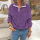 thumbnail image 1 of Pntutb moda mujer cremallera Patchwork manga larga tops felpa pulóver sudadera Flash selecciones Pntutb Pntutb-5072, 1 of 9