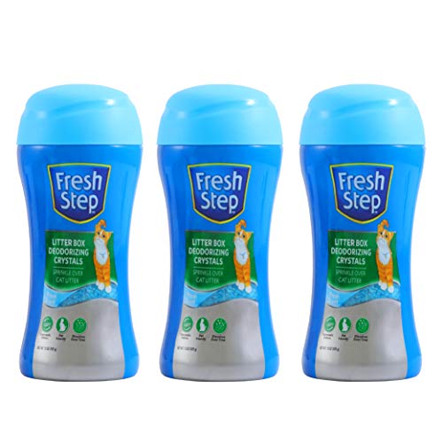 Fresh Step Cat Litter Crystals In Fresh Scent Cat Litter Box