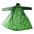 thumbnail image 1 of Rain Ponchos Adults Poncho Raincoat Adults Rain Poncho Outdoor Rain Wear Green Poncho Disposable Raincoat, 1 of 2