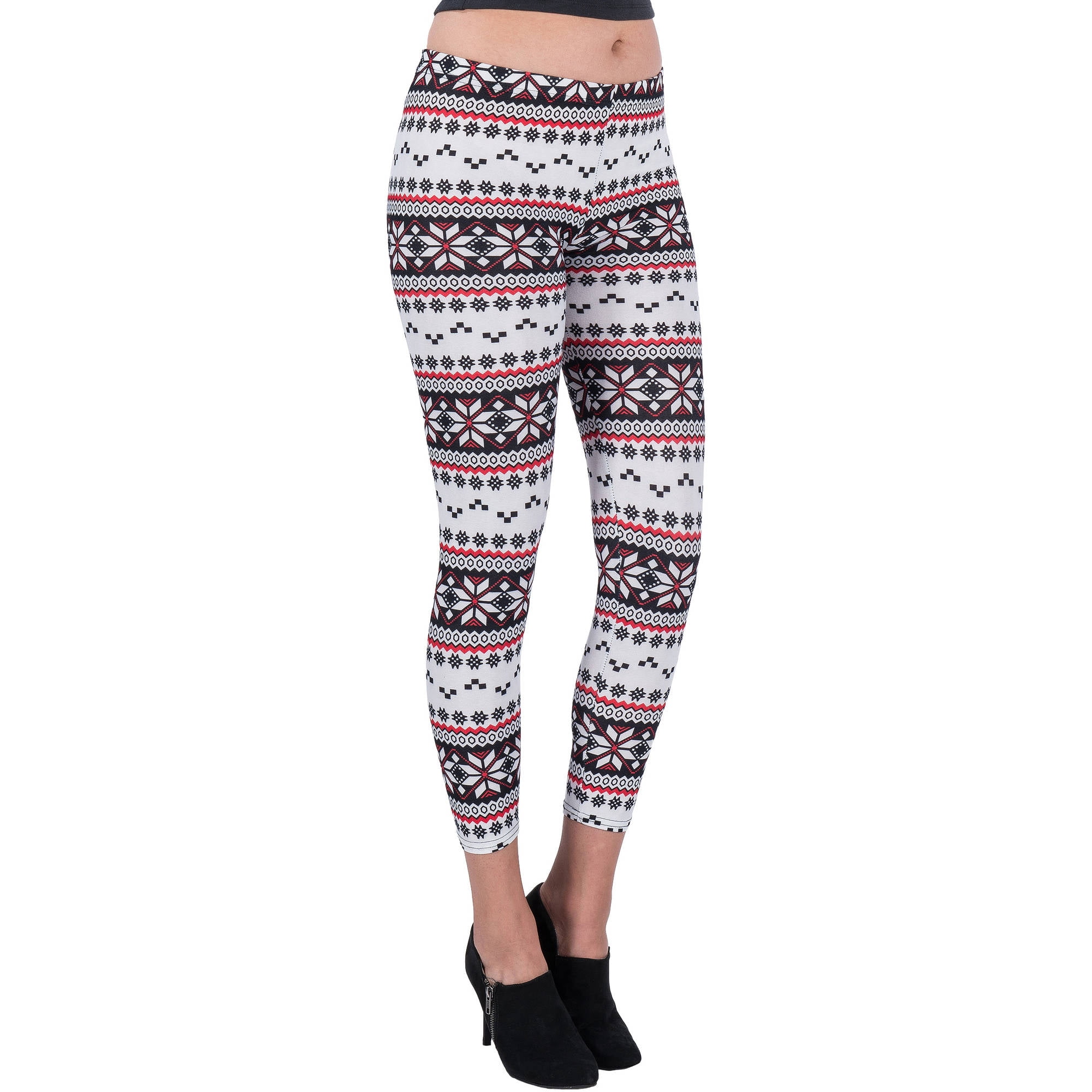 Women's Arctic Design Full Length Stretchy Leggings