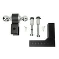 thumbnail image 2 of Adjustable Trailer Hitch, Stainless Steel, 12,500 Lbs Capacity, Wide Applications with Easy Installation, 2 of 8