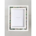 thumbnail image 4 of Rainbow Pearl White Marble Picture Frame 5x7 5X7, 4 of 5