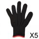 thumbnail image 1 of 5x Práctica de Bajo de Guitarra Principiante Guante de Protección de Manos con Completos Guantes de Guitarra de Instrumentos Antideslizantes 5 piezas, 1 of 7