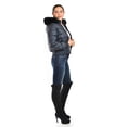 thumbnail image 2 of Chamarra con capucha desmontable Roman Fashion /Juvenil, 8026 (Negro) negro EG, 2 of 5