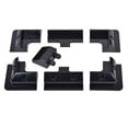thumbnail image 1 of 7PCS Solar Panel Mounting Bracket Kit - No Drilling, Sturdy ABS for RVs & Boats, 1 of 6