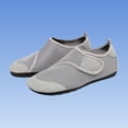 thumbnail image 2 of XUNKUSGA Women's Water Shoes Quick-Drying Breathable Mesh Hike Footwear Womens Casual Closed Toe Hook Loop Strap Barefoot Aqua Socks for Beach Swim Yoga,Gray,9-9.5, 2 of 8