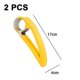 thumbnail image 2 of Banana Slicer, Fruit and Vegetable Salad Peeler and Cutter Kitchen Tool (2 Pieces), 2 of 5