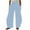 Light Blue B, variant on Ashirexll Pants for Women, Wide Leg Pants Woman, Fashion Plaid Printed Loose Casual Pants Summer Elastic Waist and Wide Leg Pants with Pockets
