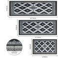 thumbnail image 3 of IsecretJoy Washable Kitchen Rugs Sets of 3, Non Slip Kitchen Mats for Floor Waterproof & Stain Resistant Runner Rug for Kitchen, Laundry Room, Hallway, 3 of 11