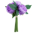 thumbnail image 4 of Balsa Circle 10" Lavender Silk Artificial Peony Flowers Bouquet Party Wedding Centerpieces, 4 of 7